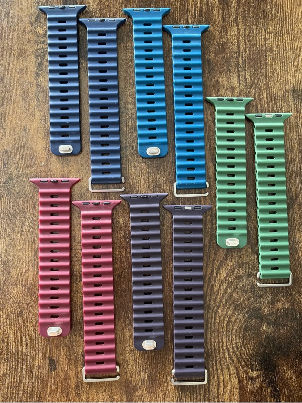 Silicone Apple Watch Band Replacement - Multiple Colors